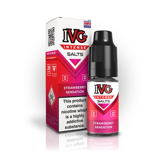 IVG - Intense - Sensazione Fragola - 10ml Liquido (Sale di Nicotina)