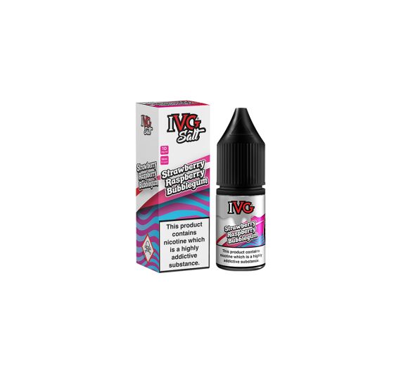 IVG Salt - Fragola Lampone Bubblegum - 10ml Liquido (Sale di nicotina)