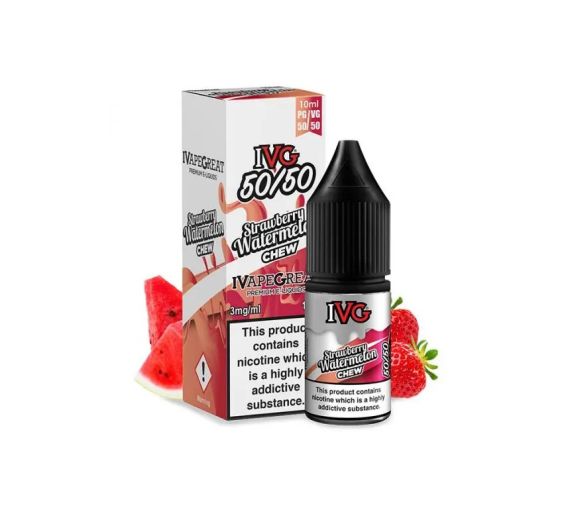 IVG 50/50 - Strawberry Watermelon Chew - 10ml Liquid