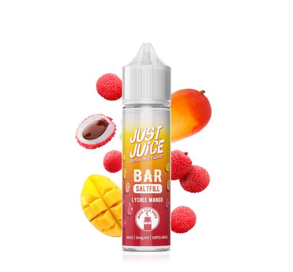 Just Juice Bar Saltfill - Litchi Mango - 40/60ml Liquido (Shortfill)