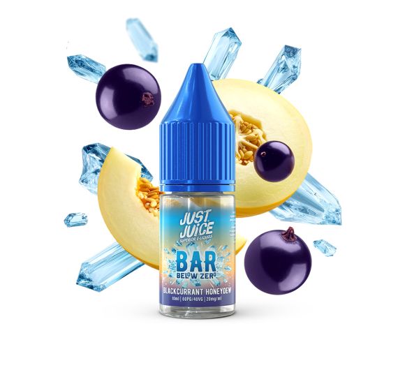Just Juice Below Zero - Ribes Nero Melone Miele - 10ml Liquido (Sale di Nicotina)