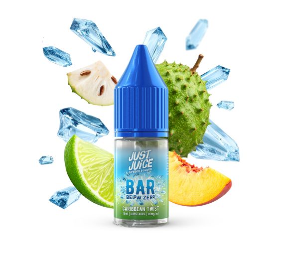 Just Juice Below Zero - Caribbean Twist - 10ml Liquido (Sale di nicotina)