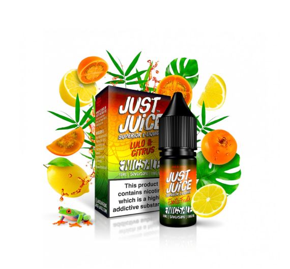 Just Juice Exotic Fruits - Lulo & Citrus - 10ml Liquid (Nic Salt)