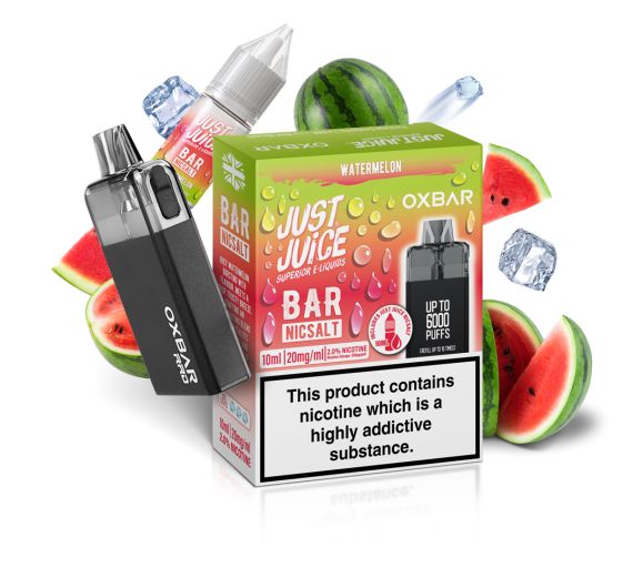 Just Juice - X Oxbar RRB - Anguria - Sistema Ibrido (6000 Puff)