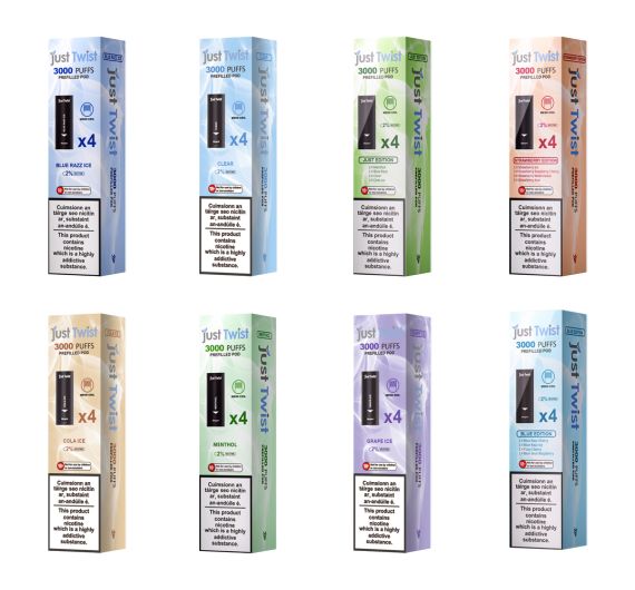 Just Twist 3000 - NS20mg - Cartucce