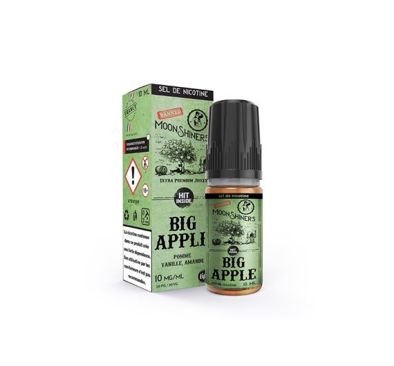 MoonShiners - Big Apple - 10ml Liquid (Nic Salt)