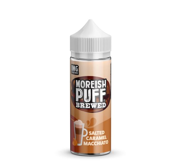 Moreish Brewed - Salted Caramello Macchiato - 100/120ml Liquidi Mix and Vape Liquid