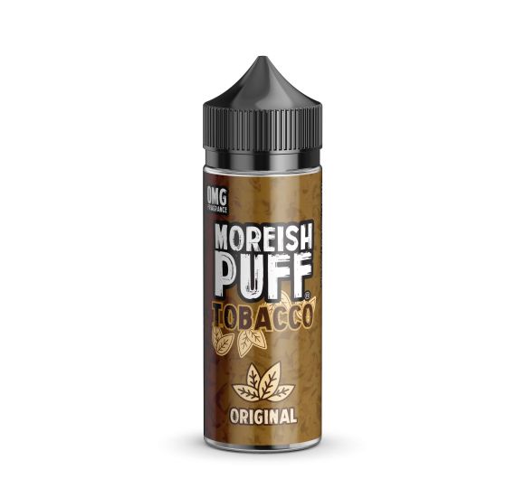 Moreish Puff Tobacco - Original - 100/120ml Liquidi Mix and Vape Liquid