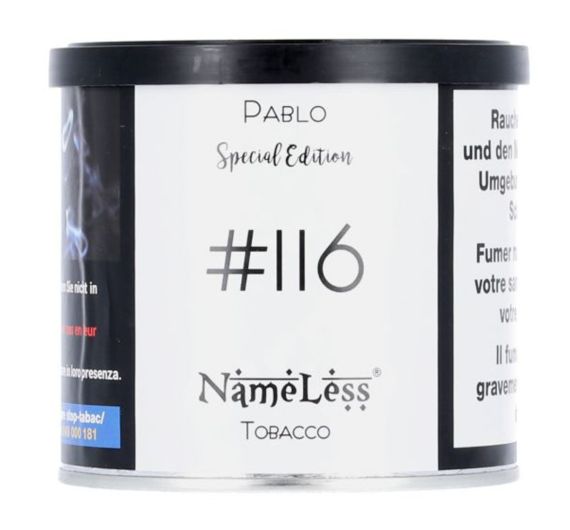 NameLess - Pablo - 200g - Tabacco da Shisha