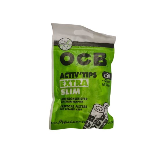 OCB - Activ Tips Extra Slim Aktivkohlefilter