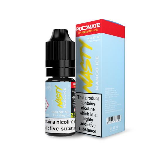 PodMate - Mango Ice - 10ml Liquid (Nic Salt) PodMate - Mango Ice - 10ml Liquid (Nic Salt)