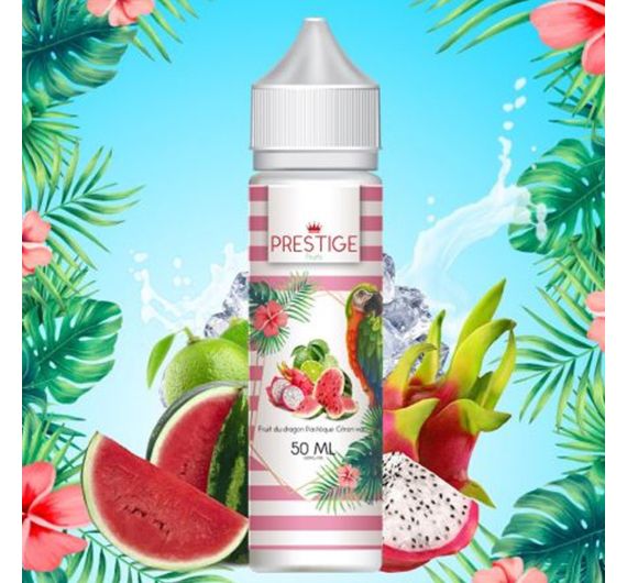 Prestige FRUITS - Fruits du Dragon, Pastèque, Citron Vert - 50/60ml Liquid (Shortfill) Prestige FRUITS - Fruits du Dragon, Pastèque, Citron Vert - 50/60ml Liquid (Shortfill)