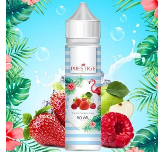 Prestige FRUITS - Pomme, Fraise, Framboise - 50/60ml Liquid (Shortfill)