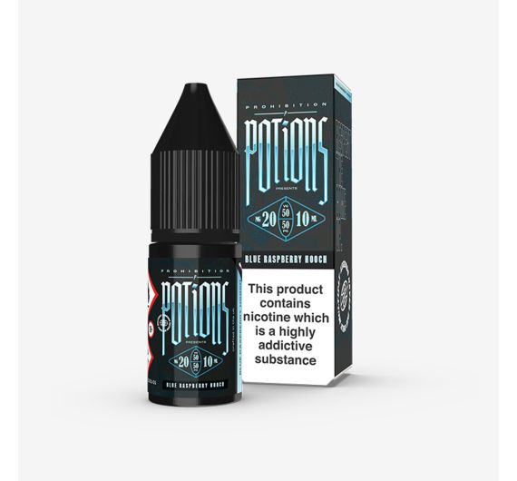 Prohibition Potions - Blue Raspberry Hooch - 10ml Liquid (Nic Salt)