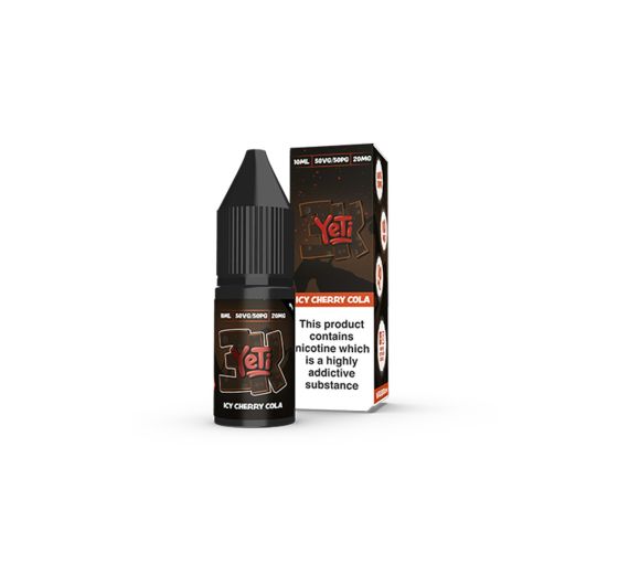 Prohibition Yeti 3K - Icy Cherry Cola - 10ml Liquid (Nic Salt)