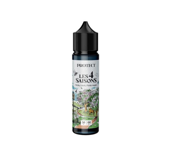 Protect - Le 4 Stagioni - Pesca Litchi Frutti Rossi - Primavera - 50ml/75ml Liquido (Shortfill)
