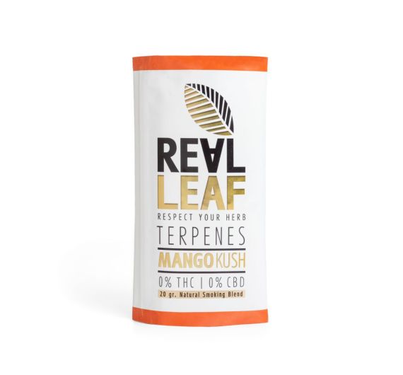 Real Leaf - Mango Kush mit Terpenen - 30g - Tabakersatz