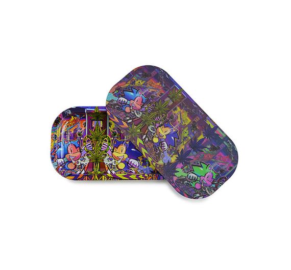 Holografische Mischschale - Metall - Three Blue Hedgehog