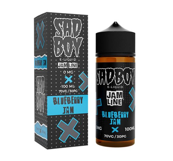 SADBOY - Blueberry Jam Cookie - 100/120ml Liquidi Mix and Vape Liquid