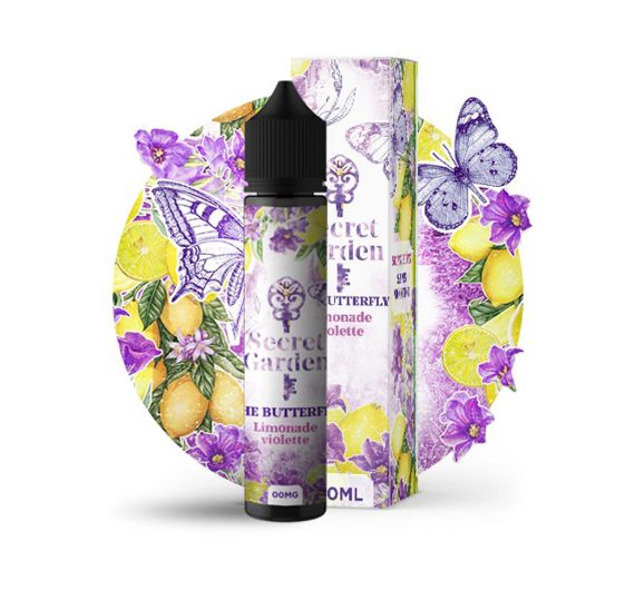 Secret LAb Secret Garden - The Butterfly - 50/60ml Liquid (Shortfill)