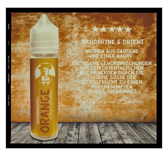 SQ Chef's Edizione - Arancione - 50/60ml Liquidi Mix and Vape Liquid