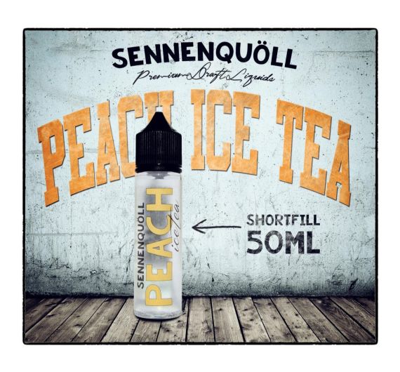 Sennenquöll Originals - Peach Ice Tea - 50/60ml Liquidi Mix and Vape Liquid