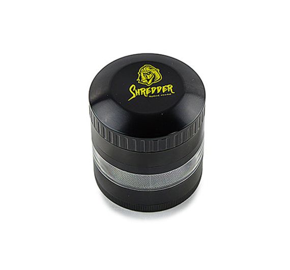 Shredder - Grinder - Mirror Lid Clear Stash (2.5")