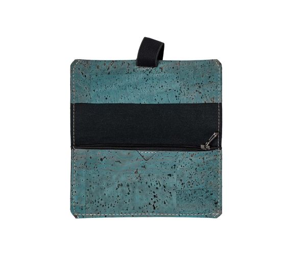 Simaru - Kork-Tabaktasche Lisboa - Aquamarsu