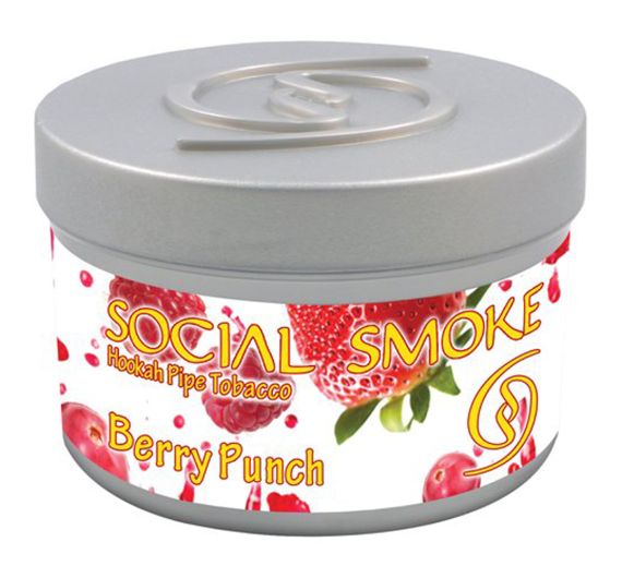 Social Smoke - Berry Punch - 100g - Tabacco da shisha
