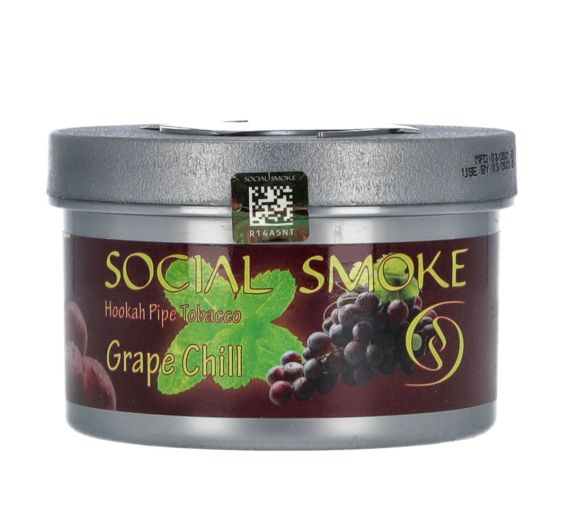 Social Smoke - Grape Chill - 250g - Tabacco da shisha