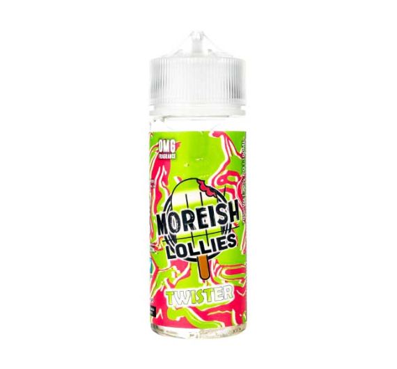 Moreish Puff Lollies - Twister - 100/120ml Moreish Puff Lollies - Twister - 100/120ml