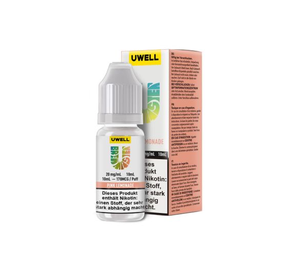 Uwell - Pink Lemonade - 10ml Liquid (20mg Nic Salt)