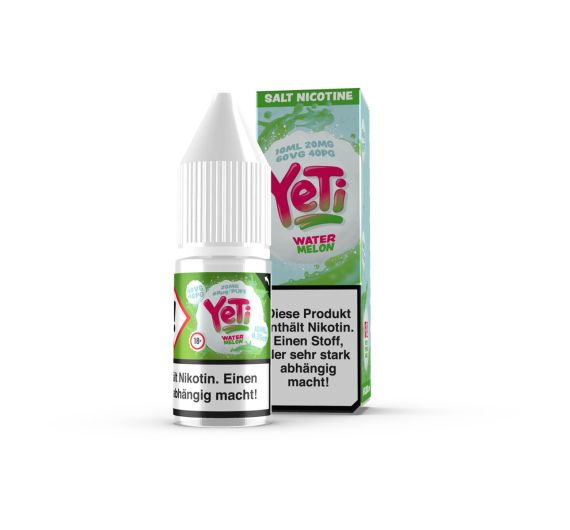 Yeti - Watermelon Liquid - 10ml Liquid (20mg Nic Salt) Yeti - Watermelon Liquid - 10ml Liquid (20mg Nic Salt)