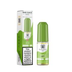 Bar Juice 5000 - Mela e pesca - Liquido 10ml (Sali di nicotina) Bar Juice 5000 - Mela e pesca - Liquido 10ml (Sali di nicotina)