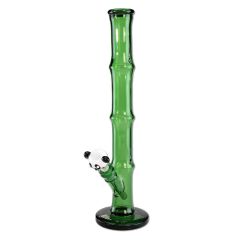 Black Leaf - Glas Bong - Panda Black Leaf - Glas Bong - Panda