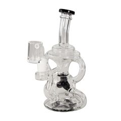 Blaze - Dabbing Rig Bong - Recycler/Schwarz Blaze - Dabbing Rig Bong - Recycler/Schwarz