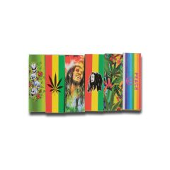 Breit - Filtertips Rasta dreifarbig - Assortiert Breit - Filtertips Rasta dreifarbig - Assortiert