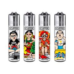 Clipper - Feuerzeug Couch Potatoes - Assortiert Clipper - Feuerzeug Couch Potatoes - Assortiert