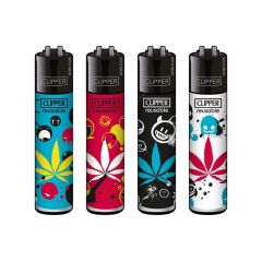 Clipper - Feuerzeuge BAD SMILES - Assortiert Clipper - Feuerzeuge BAD SMILES - Assortiert