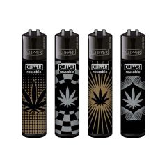 Clipper - Accendini GOLD + SILVER LEAVES - assortiti Clipper - Accendini GOLD + SILVER LEAVES - assortiti