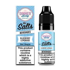 Dinner Lady BEVERAGES - Blueberry Lemonade - 10ml Liquid (Nik-Salz) NEW! Dinner Lady BEVERAGES - Blueberry Lemonade - 10ml Liquid (Nik-Salz) NEW!