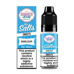 Dinner Lady SWEETS - Bubblegum - Liquido 10 ml ai sali di nicotina - NOVITÀ! Dinner Lady SWEETS - Bubblegum - Liquido 10 ml ai sali di nicotina - NOVITÀ!