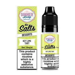 Dinner Lady DESSERTS - Key Lime Tart - Liquido 10 ml ai sali di nicotina - NOVITÀ! Dinner Lady DESSERTS - Key Lime Tart - Liquido 10 ml ai sali di nicotina - NOVITÀ!