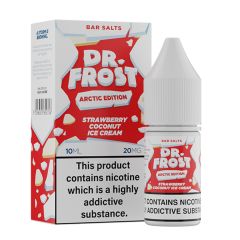 Dr Frost Bar Salts Arctic Edition - Strawberry Coconut Ice Cream - Liquido 10 ml (Sali di nicotina) Dr Frost Bar Salts Arctic Edition - Strawberry Coconut Ice Cream - Liquido 10 ml (Sali di nicotina)