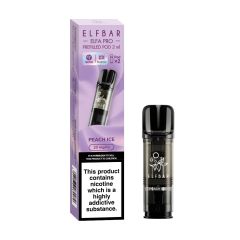 Elf Bar - ELFA PRO - 20mg - Prefilled Pod (2 Kartuschen) Peach Ice (Juicy Peach) Elf Bar - ELFA PRO - 20mg - Prefilled Pod (2 Kartuschen) Peach Ice (Juicy Peach)