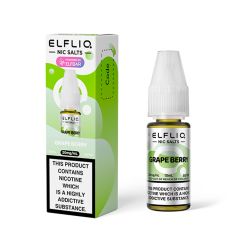 ElfBar Elfliq - Grape Berry - 10ml Liquido (Sale di Nicotina) ElfBar Elfliq - Grape Berry - 10ml Liquido (Sale di Nicotina)