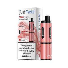 Just Twist 3000 - NS20mg - Hybrid System Red Battery - Strawberry Ice Just Twist 3000 - NS20mg - Hybrid System Red Battery - Strawberry Ice
