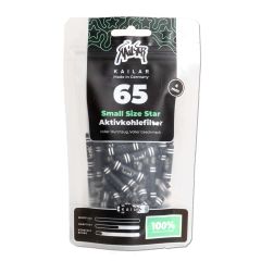 Kailar - Filtro a carbone attivo Piccola Dimensione Stella 6mm Nero Kailar - Filtro a carbone attivo Piccola Dimensione Stella 6mm Nero