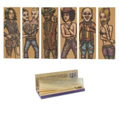 Lion Rolling Circus - Cartine 1¼ non sbiancate - Assortite Lion Rolling Circus - Cartine 1¼ non sbiancate - Assortite