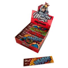 Die Monkey King - Double Filter Tips perforiert - Assortiert überzeugen durch Qualität und der Perforierung fürs einfache Drehen des Tips. Die Monkey King - Double Filter Tips perforiert - Assortiert überzeugen durch Qualität und der Perforierung fürs einfache Drehen des Tips.
